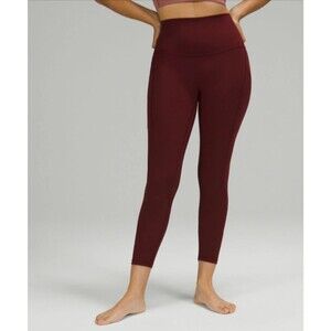 Lululemon Align High-Rise Pant with Pockets 25" - Red Merlot Size 6 no tag